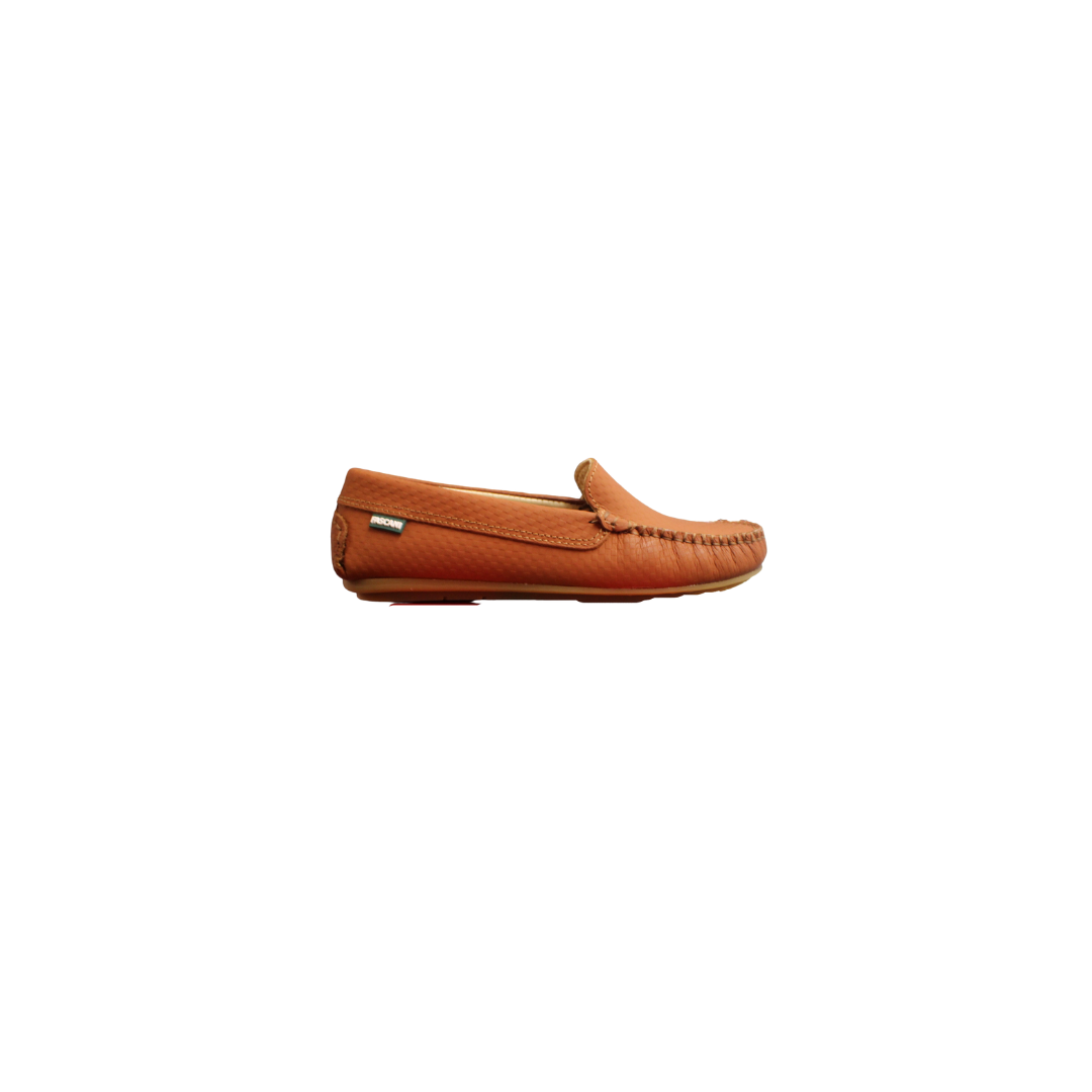 Fascani Girls 15007 Tan Leather Loafer