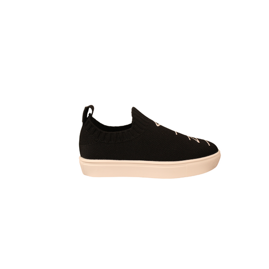 Venettini Draco Kids Black/White Sock Sneaker