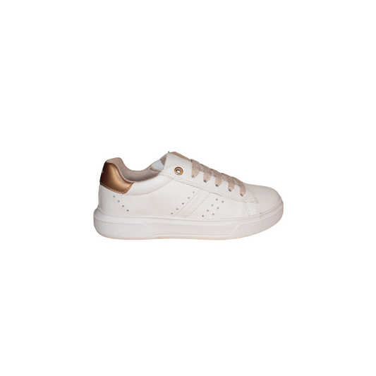 Geox Nettuno White Lace Sneakers