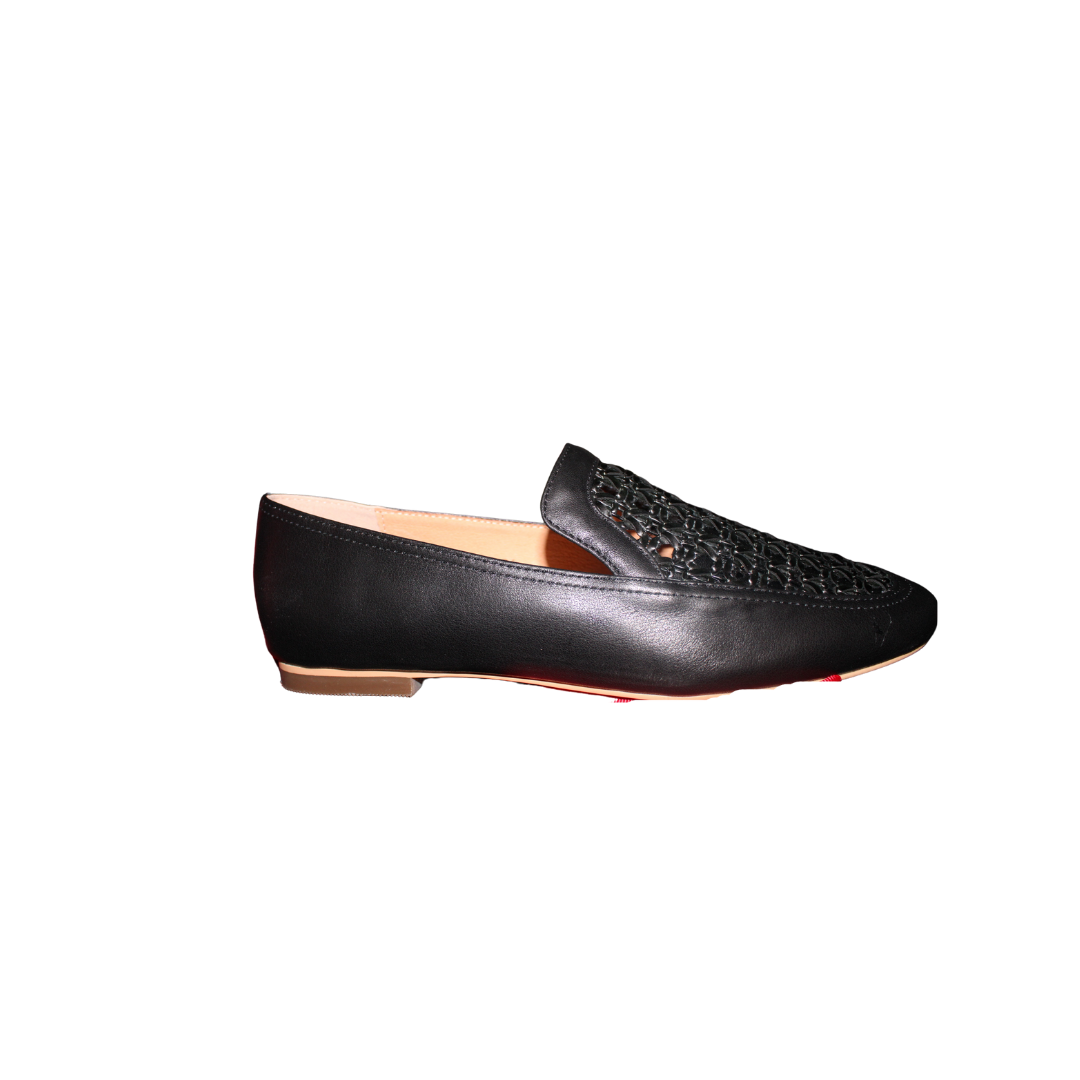 Ralph Migel Arch Ladies Black Leather Loafer