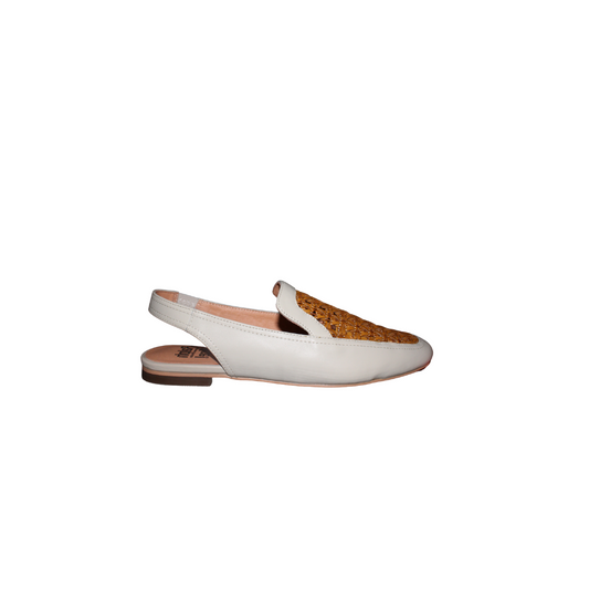 Ralph Migel Millie Ladies Beige Leather Slingback