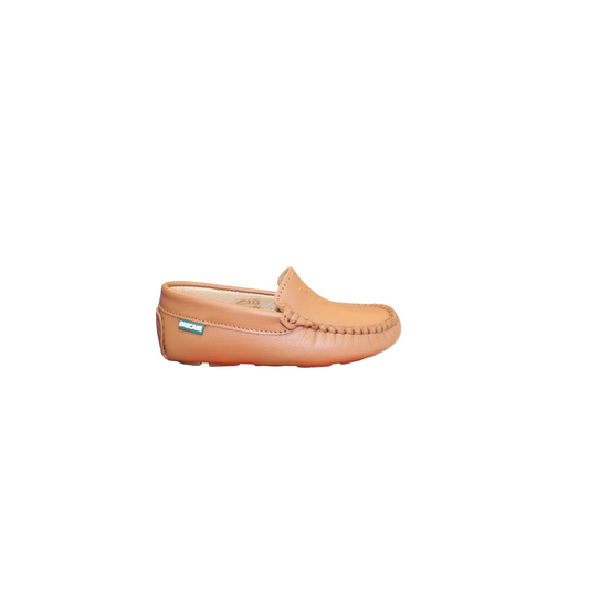 Fascani Kids 52109 Camel Leather Loafer