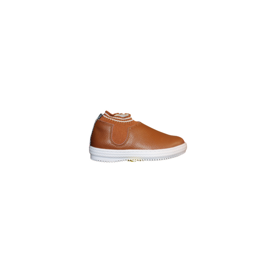 Boutaccelli Basil Girls Tan Leather Sneaker