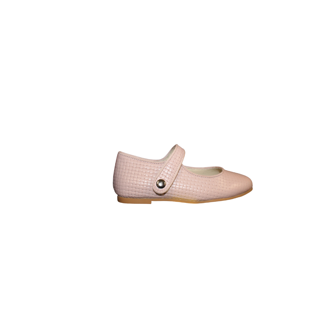 Boutaccelli Gale Girls Pink Leather Mary Jane