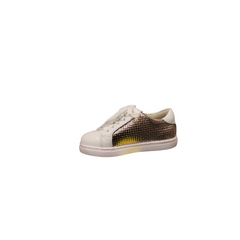 Boutaccelli Elizabeth Girls White Leather Sneaker