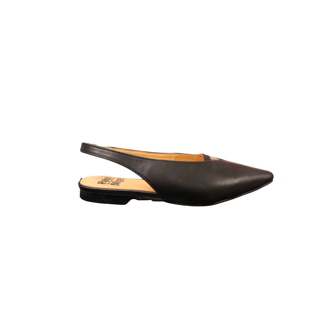 Ralph Migel Lucy Ladies Black Leather Slingback