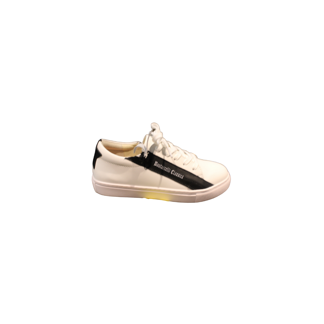 Boutaccelli Finn white leather kids sneaker shoes