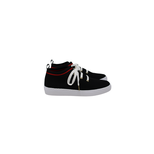 Esporre Mag ladies Black and Red Sock Sneaker