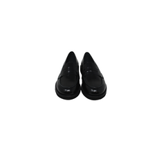 Beberlis 22064 Girls black leather loafers