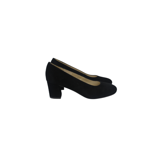 Eric Michael Abby Ladies Black Suede 2 inch heel