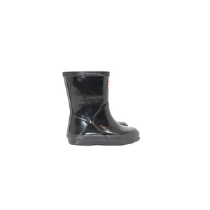 Hunter 5094 Black/Patent childrens boots
