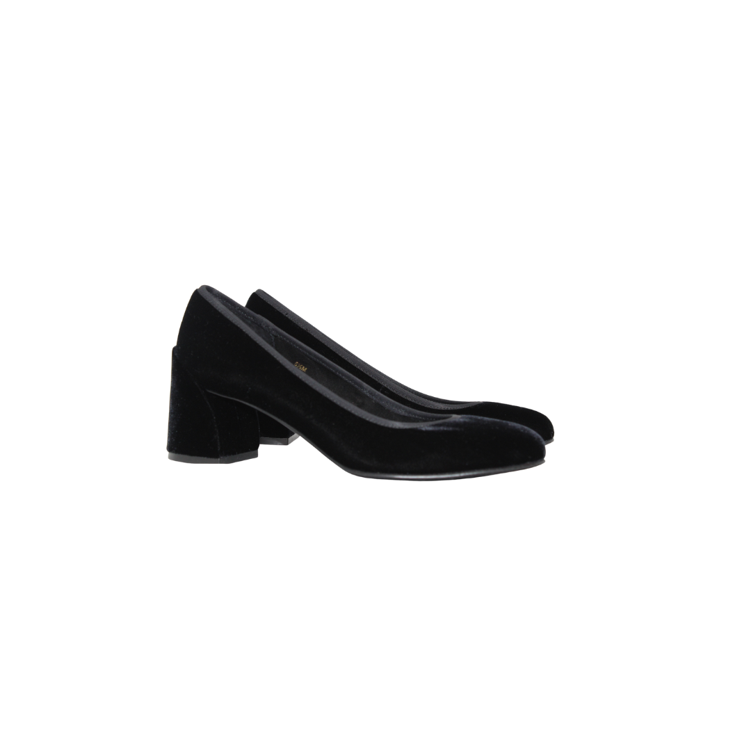 Elegant black patent leather French Sole NY heels (2.5 inch) | eBay