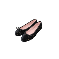 Euforia Ladies Emma Velve Velvet Ballet Flat