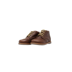 Beberlis Morgan Children's Brown Leather Shoe