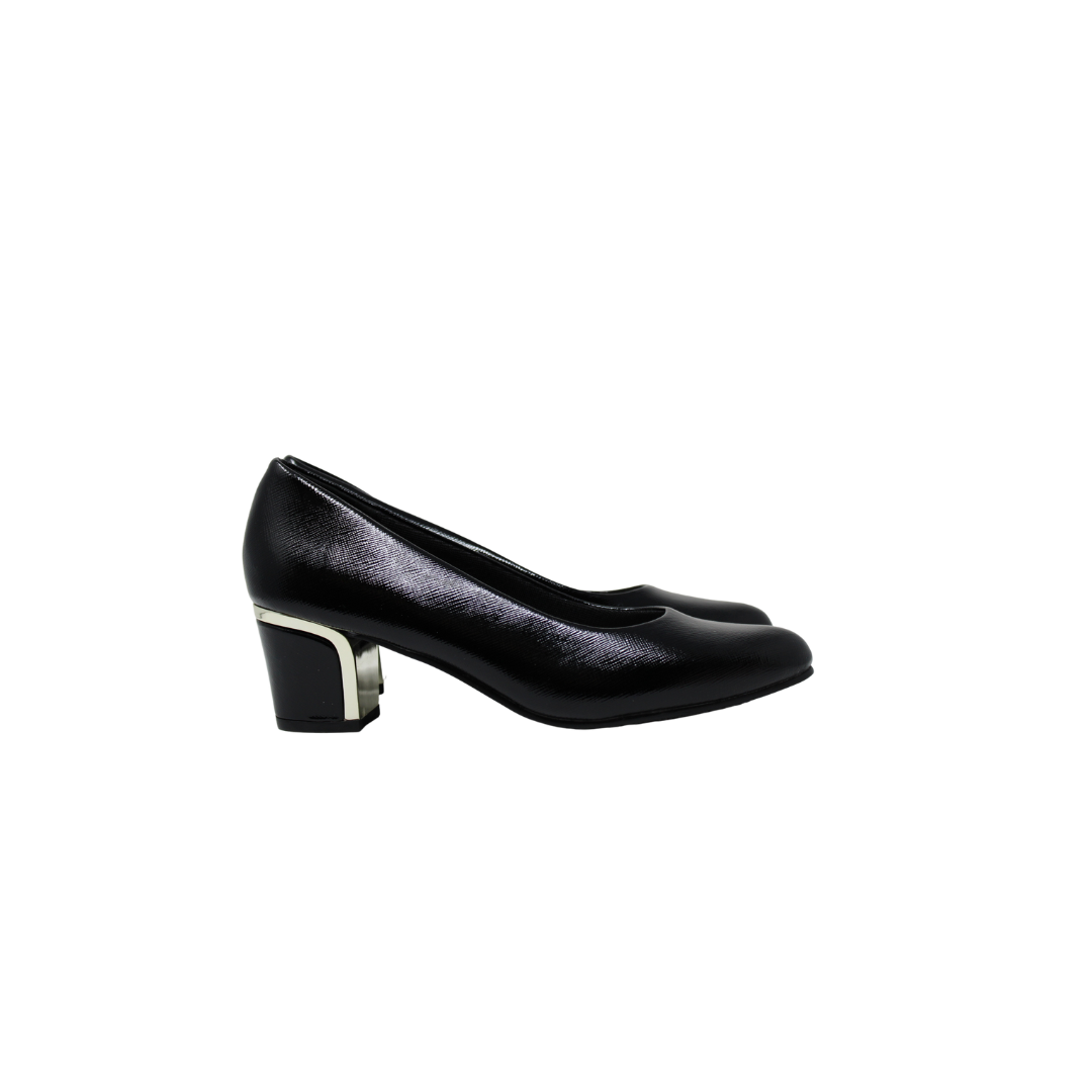 Soft Styles Ladies Deanna Patent Leather Low Heel