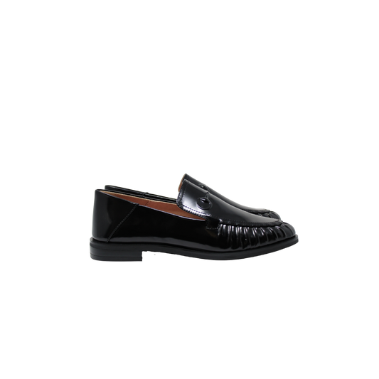 Esporee Frag Black Shiny Leather Loafer