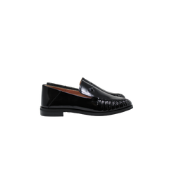 Esporee Frag Black Shiny Leather Loafer