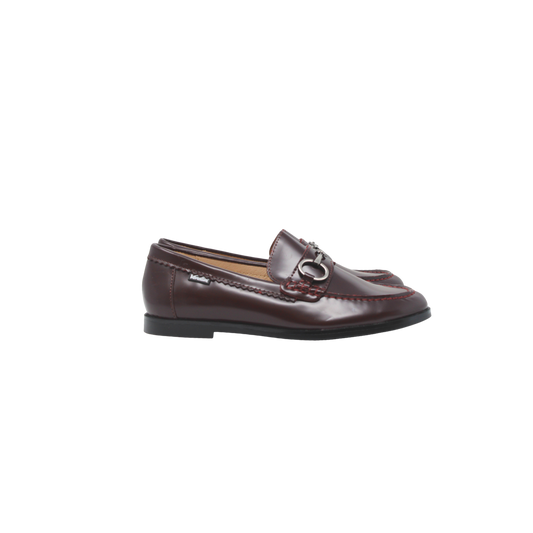 Venettini London2 Children's Burgundy Leather Loafer