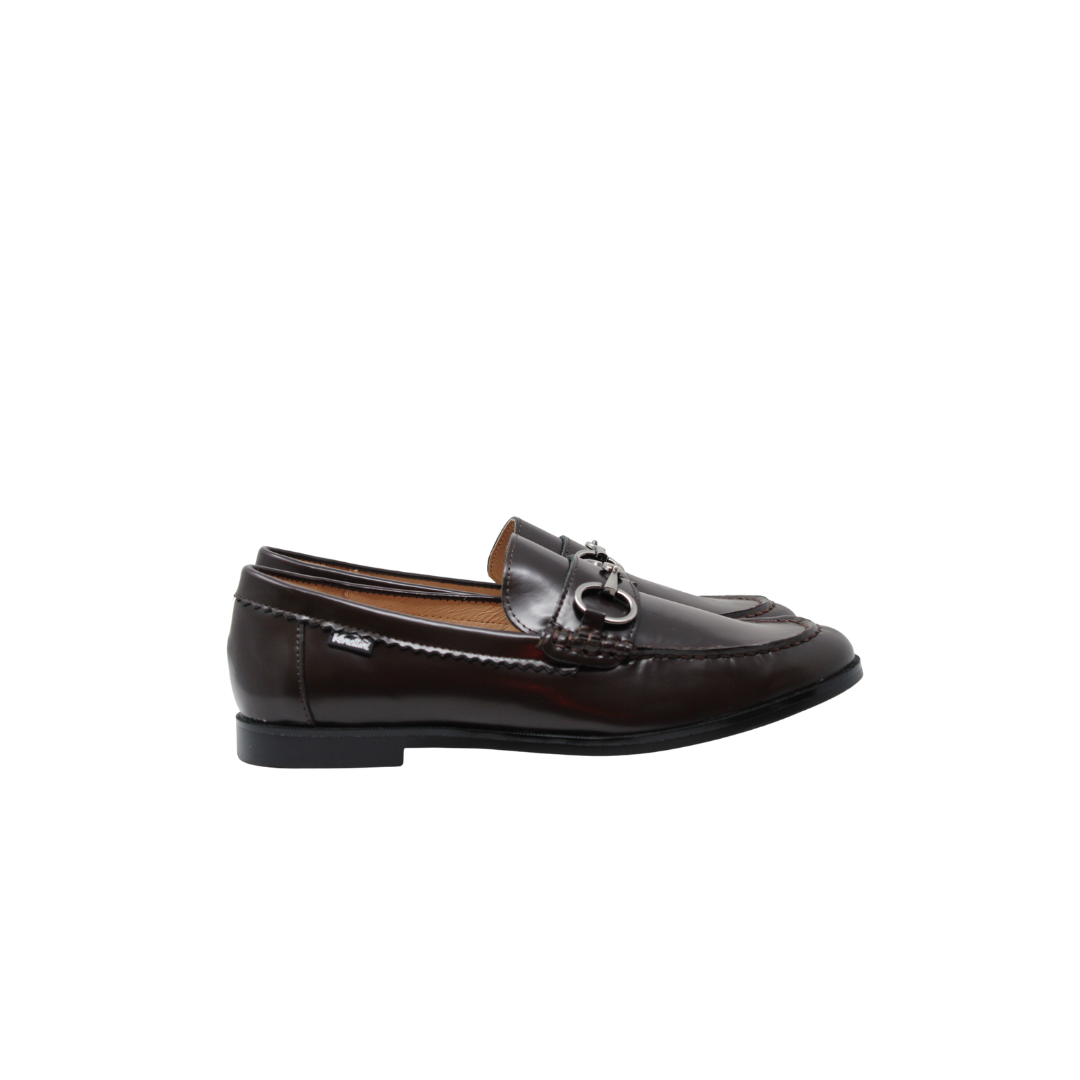 Venettini London2  Children's Brown Leather Loafer