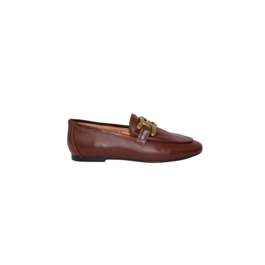 Ralph Migel Brynda Ladies Brown Leather Loafer