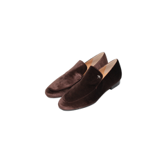 Ralph Migel Hope Ladies Brown Velvet Loafer