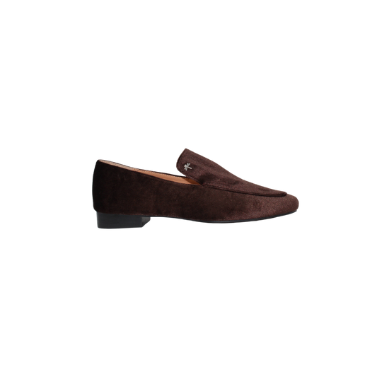 Ralph Migel Hope Ladies Brown Velvet Loafer