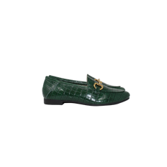 Boutaccelli Ling Ladies Green Crock Loafer