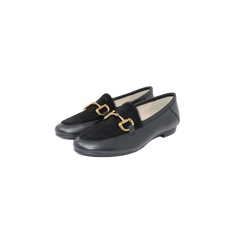 Boutaccelli Ling Ladies Black Leather Loafer