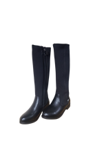 Venettini Simba2 Childrens Black Leather Boot