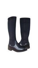 Venettini Simba2 Childrens Black Leather Boot