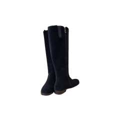 Lolit FB-105 Ladies Black Velvet Boot