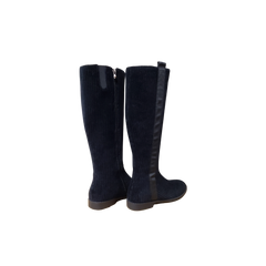 Lolit FB-105 Ladies Black Velvet Boot