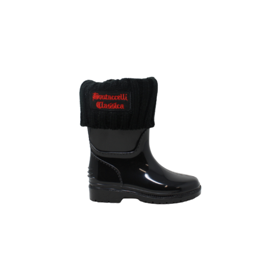 Boutaccelli RB7 Childrens Black Rain Boots
