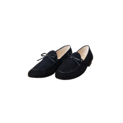 Coquette 3037 Ladies Black Suede Loafer