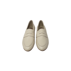 Blublonc Caylee Beige Leather Loafer