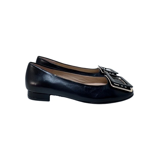 FSNY Drum-54 Ladies Black Leather Dress Shoe