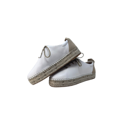 Esporee Eplay Ladies White Leather Sneaker