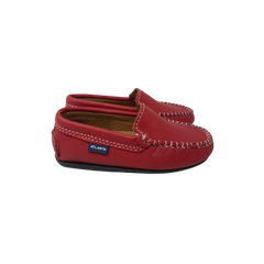 Atlanta Mocasin 15G Kids Red Leather Loafer