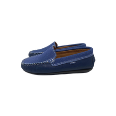 Atlanta Mocassin Childrens Navy Denim Loafer