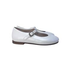 Beberlis Wendy Children's White Leather Mary Jane