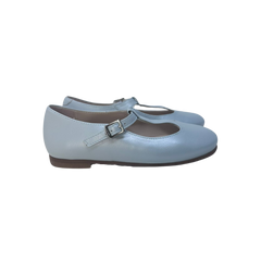 Beberlis Wendy Children's Light Blue Leather Mary Jane