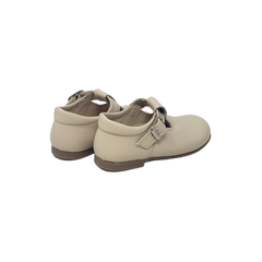 Blublonc Billie Children's Off-White Leather Shoe