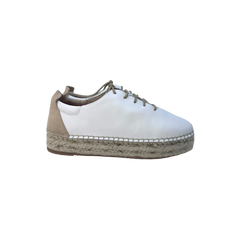 Esporee Eplay Ladies White Leather Sneaker