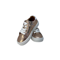 Atlanta Mocassin 103 Children's Rose Gold Leather Sneaker Shoes