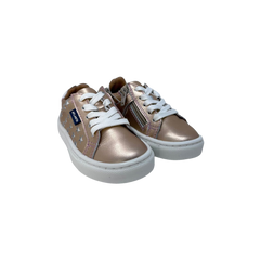 Atlanta Mocassin 103 Children's Rose Gold Leather Sneaker Shoes