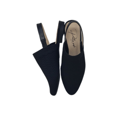 Pretty Posh Rosa Ladies Black Knit Slingback