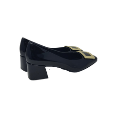 Vaneli Dewey Ladies Black Patent Heel