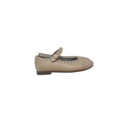 Luccini J142 Children Beige Leather Mary Jane