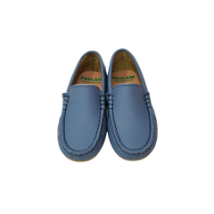 Fascani 52236 Childrens Light Blue Loafer