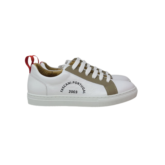 Fascani 52247 Beige-White Sneaker Shoe